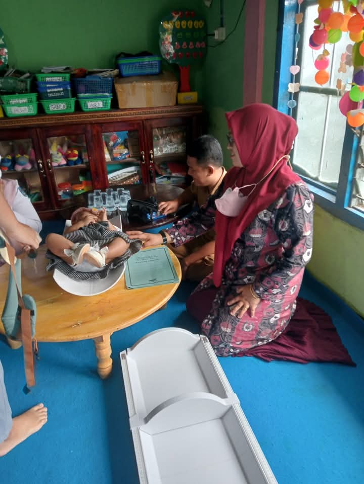 POSYANGDU SAYANG IBU DESA KOTO MAJIDIN HILIR SEHATKAN WARGA DARI BALITA HINGGA LANSIA